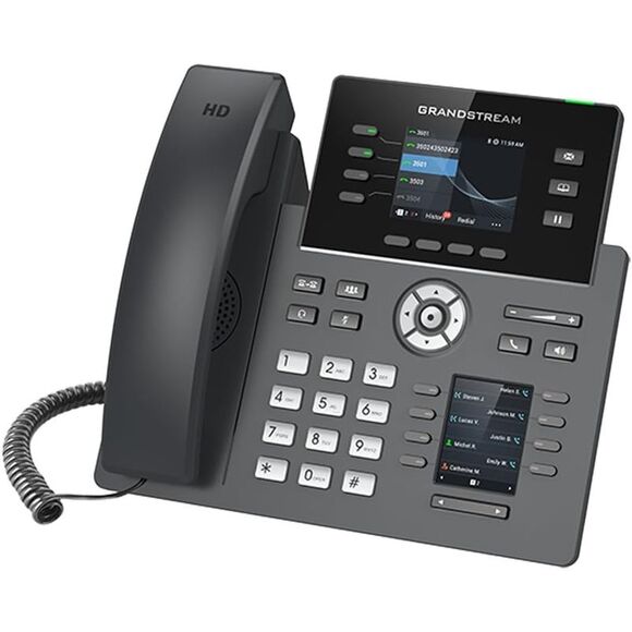 Grandstream GRP-2614 Carrier-Grade IP Phone - Black - Picture 3 of 4